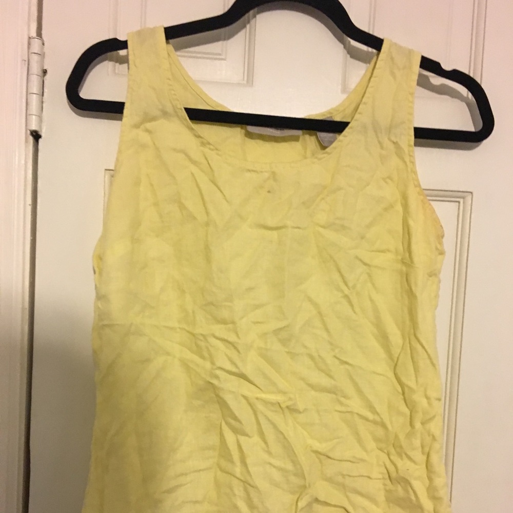 Yellow tank top